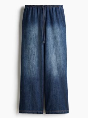 NWT H&M Divided Relaxed Indigo Blue Denim Jeans XXL